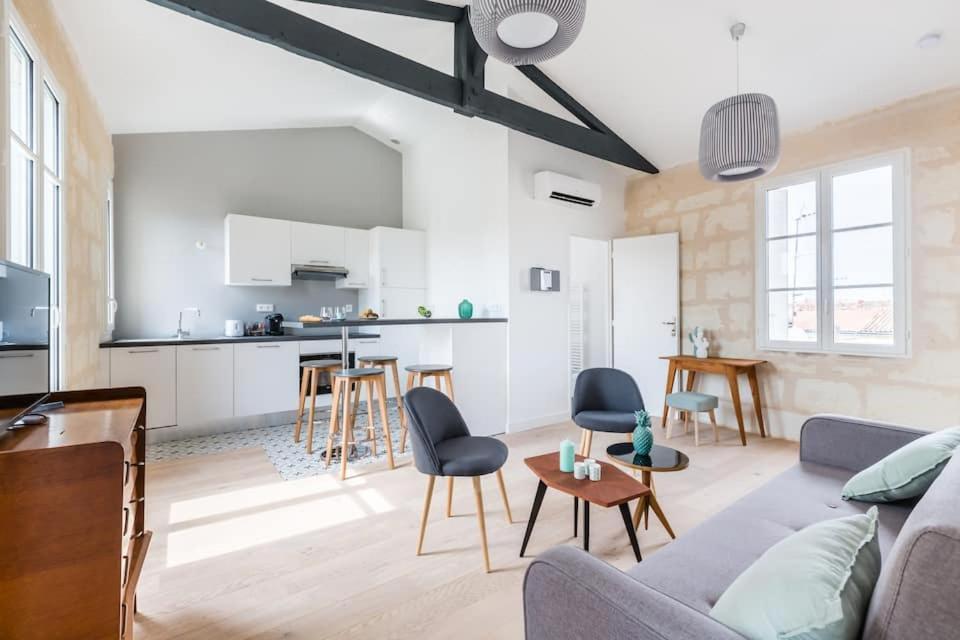 Magnifiques Appartements Climatises En Plein Coeur Des Chartrons Μπορντό Εξωτερικό φωτογραφία